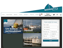 Tablet Screenshot of barnautica.nl